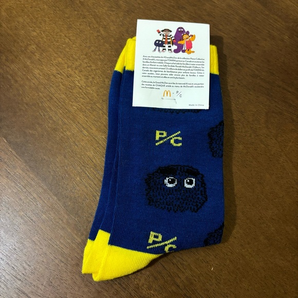 Peace Collective X McDonalds Happy Day Novelty Sock, Birdie, Fry Guy, Hamburlgar - Picture 4 of 5